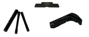 Cross Armory CRG5OKBK 3 Piece Kit Extended Compatible with Glock 17/19/26/34 Gen5 Black Steel/Aluminum
