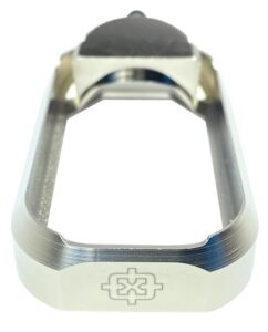 Cross Armory CRGFMWSV Flared Magwell Compatible with Glock Gen1-3 Silver Anodized Aluminum