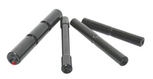 Cross Armory CRG4PSBK 4 Pin Set Dimpled Compatible with Glock Gen4 4140 Steel Pistol
