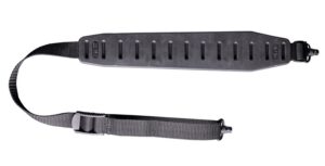 CVA 57023-3 Claw 2.0 Flush Cup Sling Black Nylon/Rubber Rifle/Shotgun