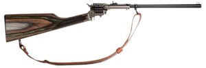 Heritage Manufacturing BR22M6B16HSLS Rough Rider Rancher Full Size 22 LR/22 WMR 6-Round 16" Black Oxide Alloy Steel Barrel, Black Oxide Aluminum