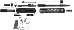 TacFire SSPK556LPK10 Pistol Kit 5.56x45mm NATO AR-Pistol Platform Black Steel