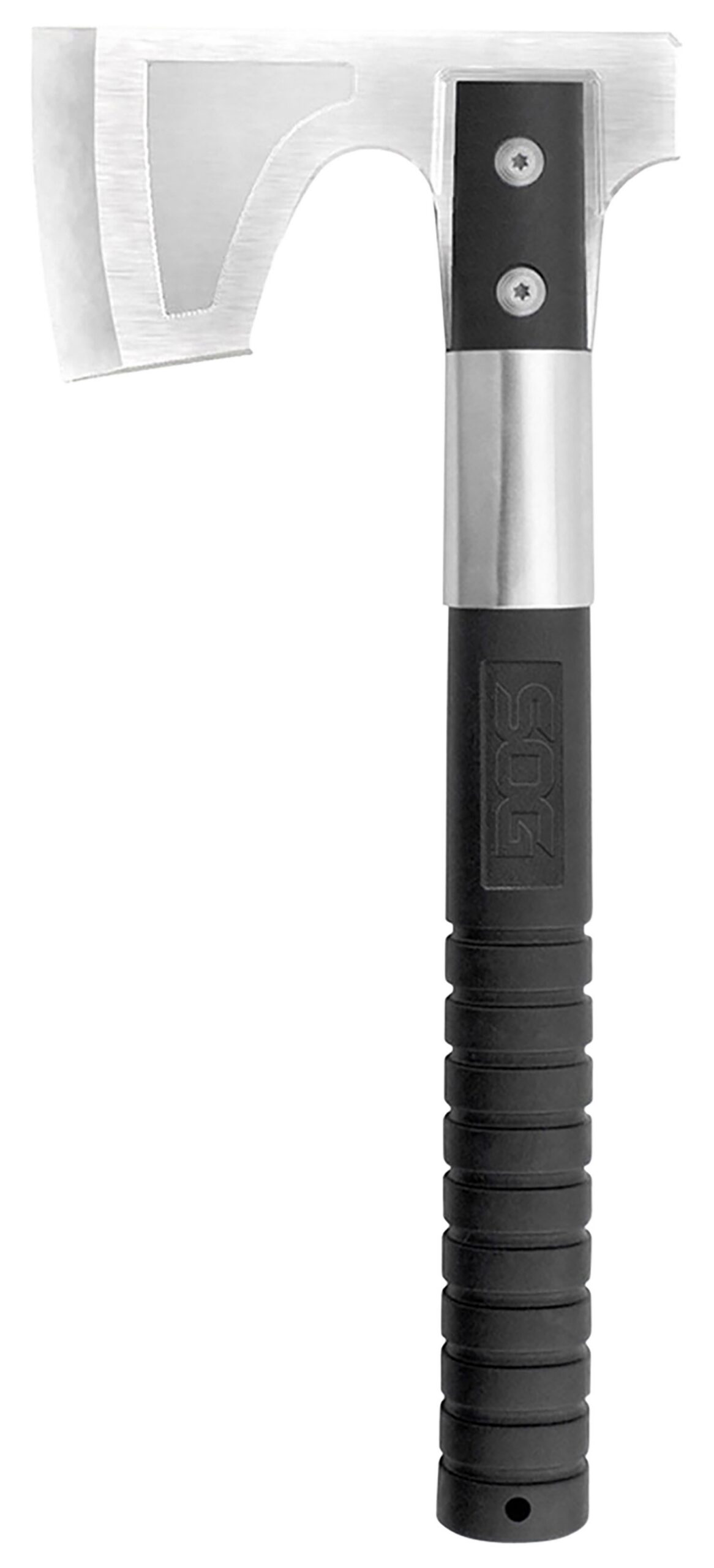 S.O.G SOGCH1001C Camp 3.10" Blade Stainless Steel Blade Black Green Handle 11.50" Long Hatchet - Image 2