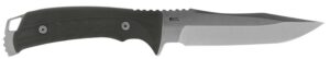 S.O.G SOG-UF1001-B Pillar 5" Fixed Clip Point Plain Stonewashed S35VN SS Blade Black Canvas Micarta Handle Includes Sheath