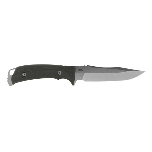 S.O.G SOG-UF1001-B Pillar 5" Fixed Clip Point Plain Stonewashed S35VN SS Blade Black Canvas Micarta Handle Includes Sheath - Image 2