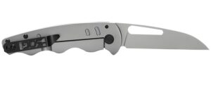 S.O.G SOG14520157 Escape FL 3" Folding Sheepsfoot Plain 8Cr13MoV SS Blade Silver with "SOG" Stainless Steel Handle Includes Pocket Clip
