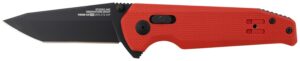 S.O.G SOG12570857 Vision XR LTE 3.36" Folding Tanto/Straight CTS XHP Blade G10 Handle Includes Belt Clip