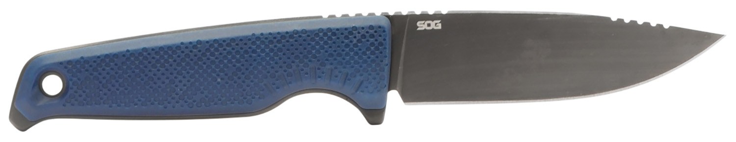S.O.G SOG17790157 Altair FX 3.40" Fixed Clip Point Plain Satin TiCN Cryo CPM 154 SS Blade, Squid Ink Black Green Handle, Includes Sheath