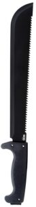 S.O.G SOG-MC01-N SOGfari 13" Black Powder Coated 3Cr13MoV SS Blade Black Kraton Handle 19" Long Includes Sheath