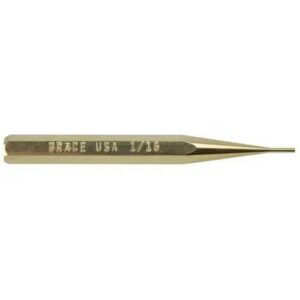 Brass Punch Set 1/16'' (1.6MM) Brass Pin Punch