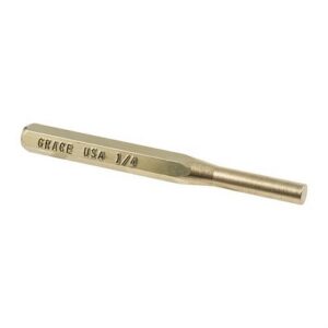 Brass Punch Set 1/4'' (6.4MM) Brass Pin Punch