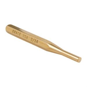Brass Punch Set 3/16'' (4.8MM) Brass Pin Punch