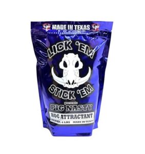 Lick Em Stick Em HOG Attractant 4LB