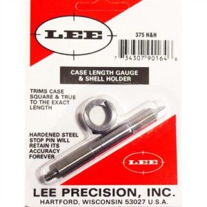 Lee Precision Case Length Gauges Lee Length Gauge/ Shellholder, .375 H&h