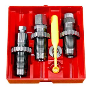 Lee Precision Steel 3-DIE Pistol Die Sets .30/7.62X25MM Mauser Full Length Sizing Die 3-DIE Set Steel