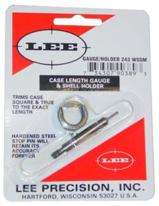 Lee Precision 90389 Case Length Gauge 243 WSSM Steel Rifle