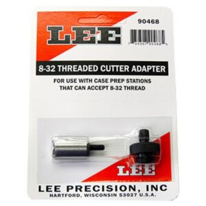 Lee Precision Large Threaded Cutter Adapter Threaded Cutter Adapter (8-32)