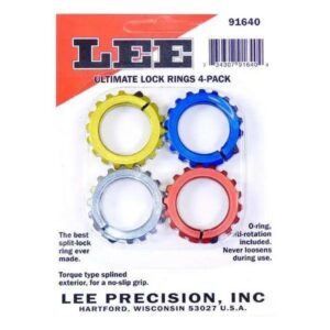 Lee Precision Ultimate Lock Rings 4 Pack