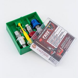 Lee Precision Breech Lock Pistol Carbide 3-DIE Sets .32S&W Long Breech Lock Full Length Sizing 3-DIE Set Carbide