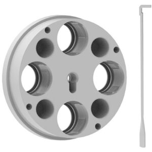 Lee Precision Ultimate Tool Carrier for Ultimate Turret Press 4 Hole Ultimate Tool Carrier for Ultimate Turret Press