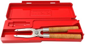 Lee Precision 92158 Red Case Works with Lee 6 & 18 Cavity Bullet Molds Includes Hard Molded Carry Case