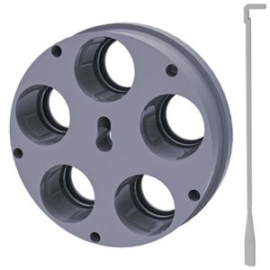 Lee Precision Ultimate Tool Carrier for Ultimate Turret Press 5 Hole Ultimate Tool Carrier for Ultimate Turret Press