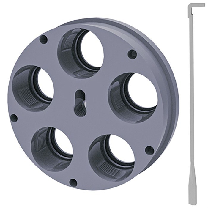 Lee Precision Ultimate Tool Carrier for Ultimate Turret Press 5 Hole Ultimate Tool Carrier for Ultimate Turret Press