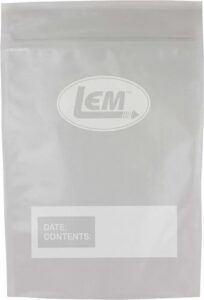 LEM Products MaxVac Zipper Top Vacuum Bags 11 X 16 Gallon Size 20 Count