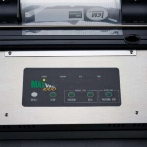 LEM Products Maxvac 1000 Vacuum Sealer with Bag Holder & Cutter
