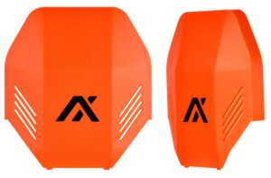 Axil LLC MXPLTO MX Plate Polymer Over the Head Blaze Red