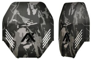 Axil LLC MXPLTBC MX Plate Polymer Over the Head Black Camo