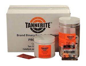 Tannerite 12PK10 1/2 Pound Target Impact Enhancement Explosion White Vapor Centerfire Rifle Firearm 0.50 Lb Includes Catalyst/Mixing Container 10