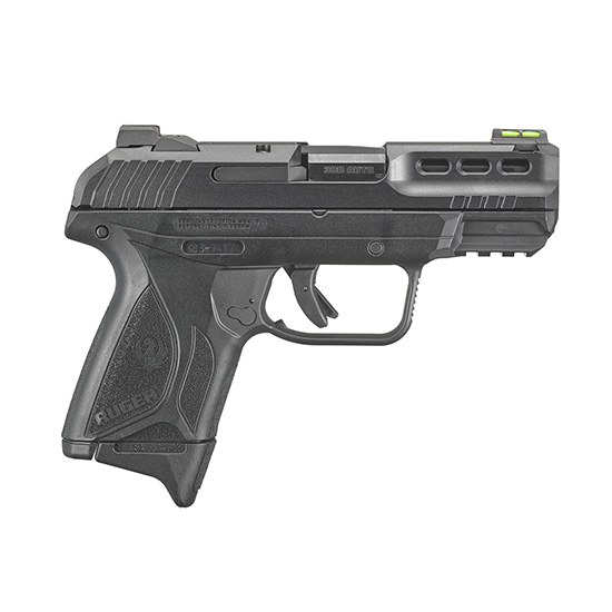 Ruger 3839 Security-380 380 ACP 10+1/15+1 3.42" Black Oxide Barrel, Black Serrated Steel Slide, Black Polymer Frame with Accessory Rail, Black Polymer - Image 3