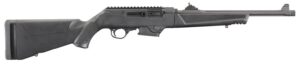 Ruger 19100 PC Carbine 9mm Luger 17+1 16.12" Threaded/Fluted Barrel, Type III Hard Coat Anodized Aluminum Alloy Receiver, Synthetic Stock, Optics