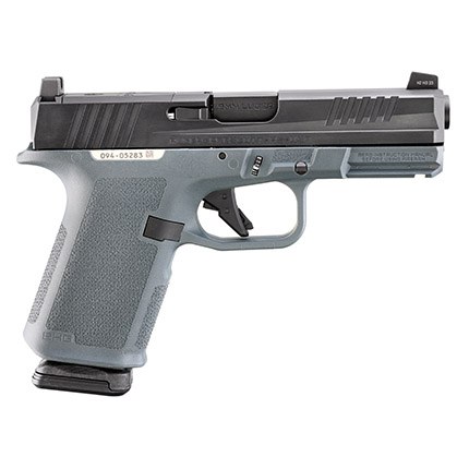 Ruger 19400 RXM 9mm 15+1 4" Black FNC Nitride Steel Barrel, Black FNC Nitride Optic Ready/Serrated Alloy Steel Slide, Stealth Gray Polymer Frame - Image 4