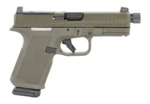 Ruger 19440 RXM Sports South Exclusive Compact 9mm Luger 15+1 4" Black FNC Nitride Threaded Barrel, OD Green Alloy Steel Optic Ready/Serrated Slide