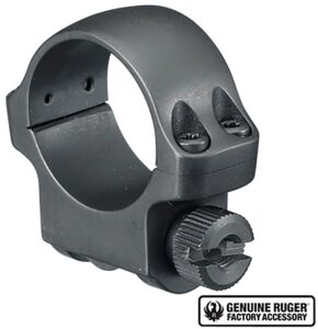 Ruger Scope Single Ring 1" Low .812 Height Matte Blued