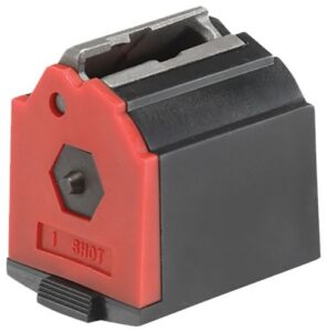 Ruger 90344 BX-1 1-Round Magazine Fits Ruger 10/22/SR/American Rimfire/Charger 22LR Black Rotary