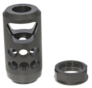 Ruger 90641 American Muzzle Brake Black Matte Steel 11/16"x24 Threads, 2.20" OAL, 1" Diameter 45-70 Gov/450 Bushmaster