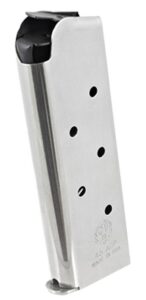 Ruger 90664 SR1911 Officer 7-Round 45 ACP Stainless Steel