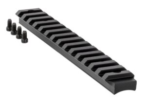 Ruger 90672 Picatinny Rail Black Anodized Aluminum Fits Ruger American Rifle Long Action
