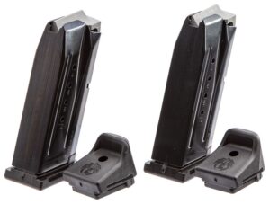 Ruger 90686 Security-9 Value Pack 10-Round 9mm Luger Black Oxide Steel 2 per Pack
