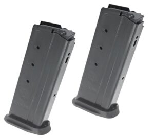 Ruger 90711 Ruger-5.7 Value Pack 20-Round 5.7x28mm Black Oxide Steel 2 per Pack