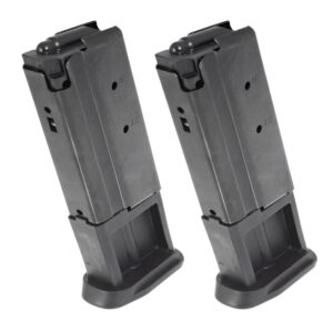 Ruger 90712 Ruger-5.7 Value Pack 10-Round 5.7x28mm Fits Black Oxide Steel 2 per Pack