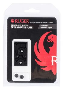 Ruger 90720 Optic Adapter Plate for Burris & Vortex Aluminum Black Hardcoat Anodized