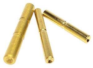 Cross Armory CRG5PSGD 3 Pin Set Dimpled Compatible with Glock 17/19/26/34 Gen5 Gold Steel