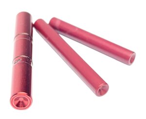 Cross Armory CRG5PSRD 3 Pin Set Dimpled Compatible with Glock 17/19/26/34 Gen5 Red Steel Pistol