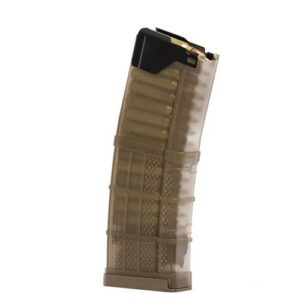L5AWM GEN 2 5.56x45 NATO RIFLE MAGAZINE L5AWM GEN2 5.56X45 NATO 30-Round MAGAZINE TRANSLUCENT DARK EARTH
