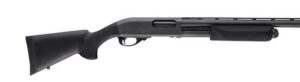 Hogue 08732 OverMolded Combo Kit Shotgun Stock & Forend with 12" LOP Remington 870 Rubber Black