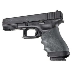 Hogue HANDAL UNIVERSAL GRIP SLEEVE MED & FULL AUTO Slate Grey
